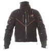 Rukka Nivala Mens Black Orange GoreTex Waterproof Textile Motorcycle Jacket Front                                                                                                                                                                              