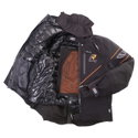 Nivala Jacket Black Orange