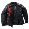 Frank Thomas Gem Ladies Jacket Black Red Silver Size: Ladies UK - XS