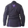 Frank Thomas Gem Ladies Jacket Black Purple Silver Size: Ladies UK - XS