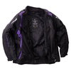 Frank Thomas Gem Ladies Jacket Black Purple Silver Size: Ladies UK - XS