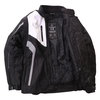 Frank Thomas Gem Ladies Jacket Black White Silver Size: Ladies UK - XS