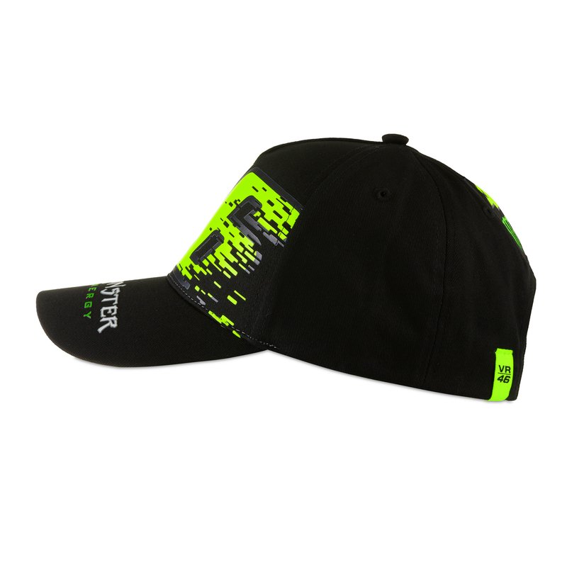 VR46 Cap Monza U Black Black