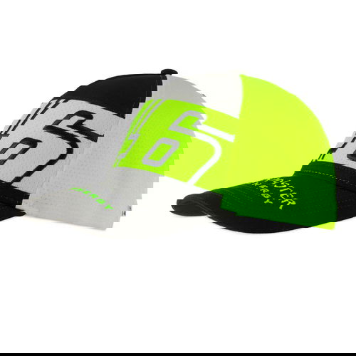 VR46 Adju Cap Dual U Yellow Black Yellow Black