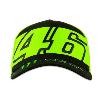VR46 Adju Cap Dual U Yellow Black Yellow Black