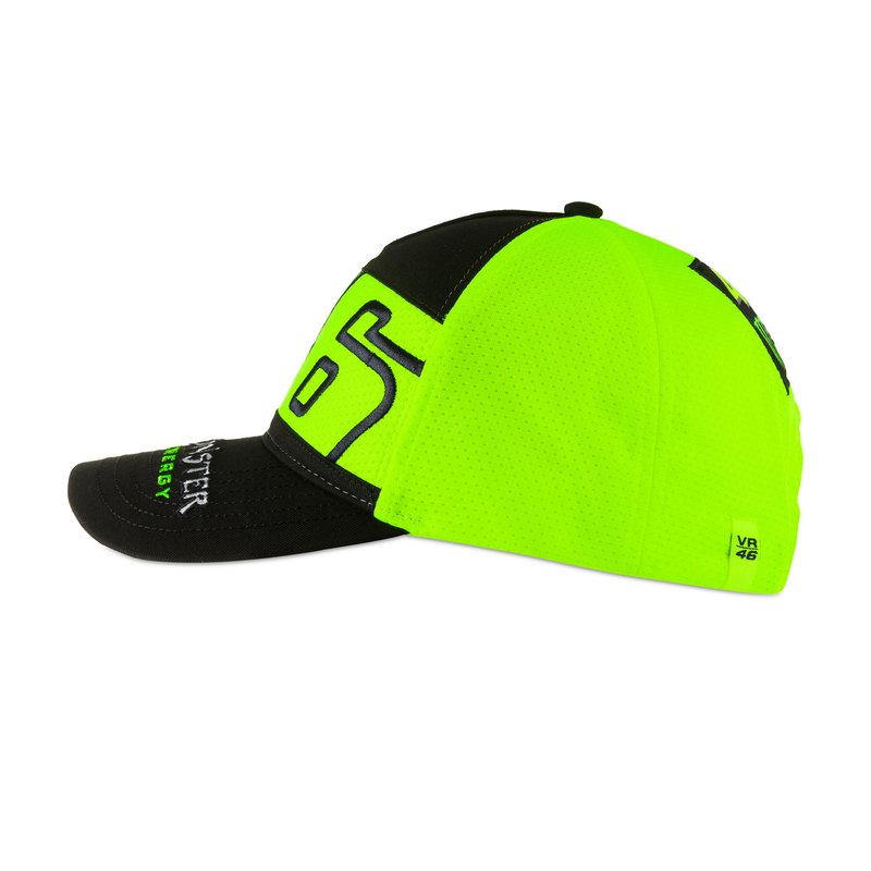 VR46 Adju Cap Dual U Yellow Black Yellow Black