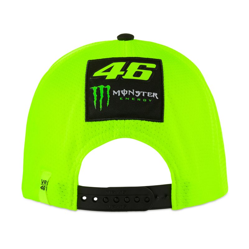 VR46 Adju Cap Dual U Yellow Black Yellow Black