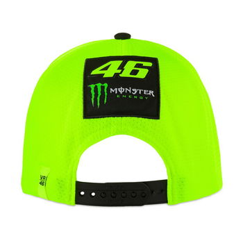 VR46 Adju Cap Dual U Yellow Black Yellow Black