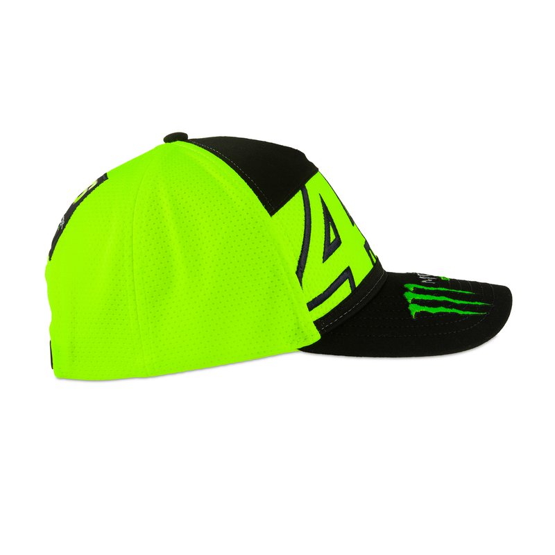 VR46 Adju Cap Dual U Yellow Black Yellow Black