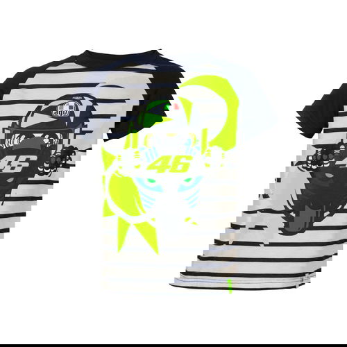 VR46 Motina Kids T-Shirt White Blue Size: 01-03