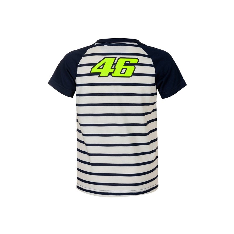 VR46 Motina Kids T-Shirt White Blue Size: 01-03