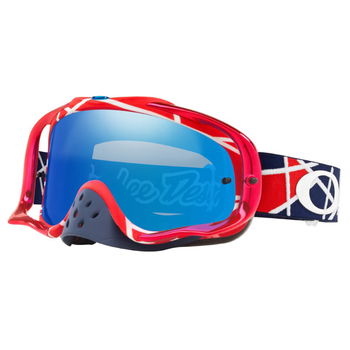 Oakley Crowbar TLD MX Goggle Metric Red White Black Iridium Lens Red White Black Iridium Lens