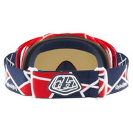 Crowbar TLD MX Goggles Metric Red White Black Iridium Lens