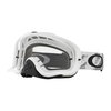 Oakley Crowbar MX Goggle Matt White Speed Clear Lens Speed Clear Lens