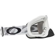 Crowbar MX Goggles Matt White Speed Clear Lens