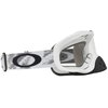 Oakley Crowbar MX Goggle Matt White Speed Clear Lens Speed Clear Lens