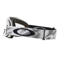 Crowbar MX Goggles Matt White Speed Clear Lens