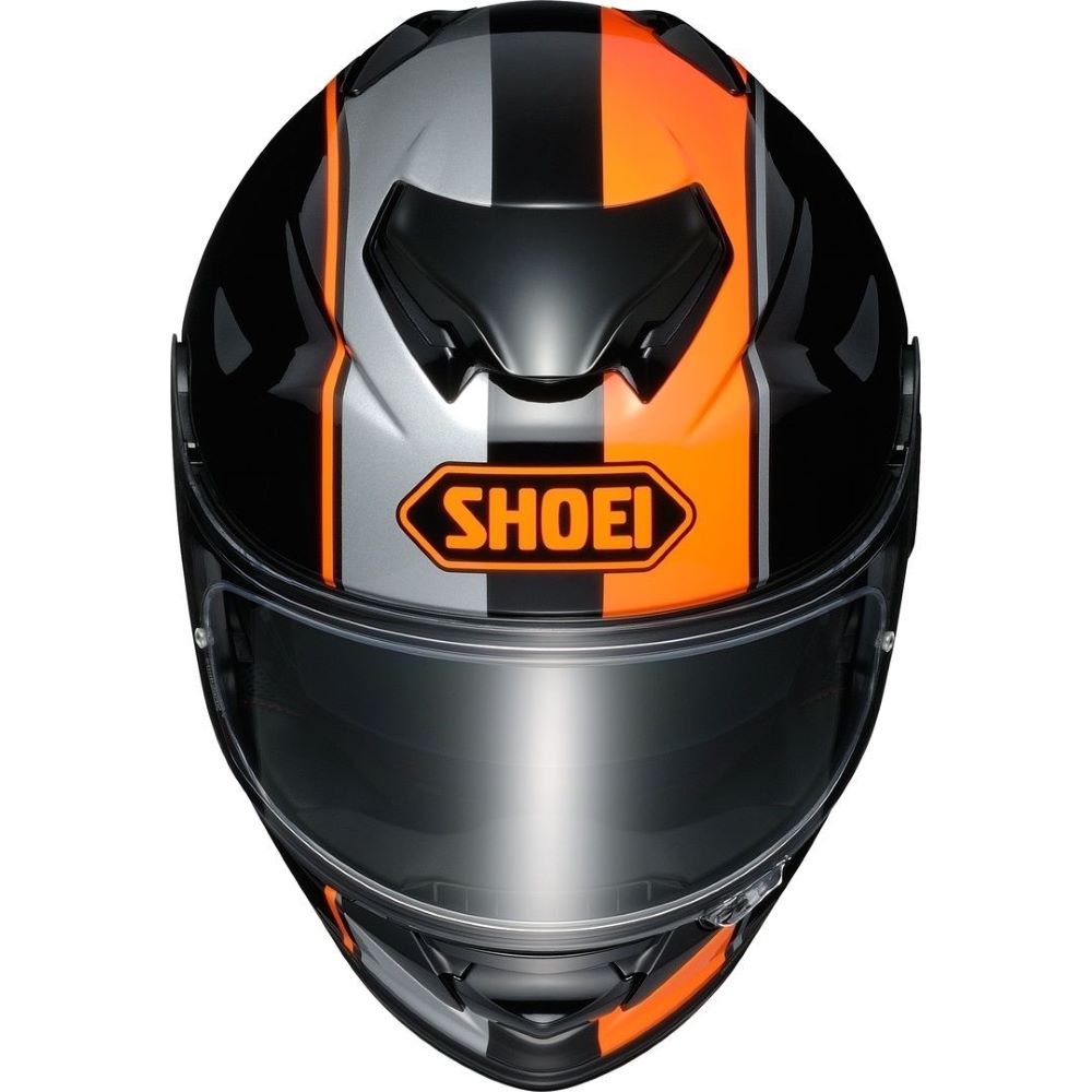 Shoei GT-Air II Helmet - Panorama Black/Orange - FREE