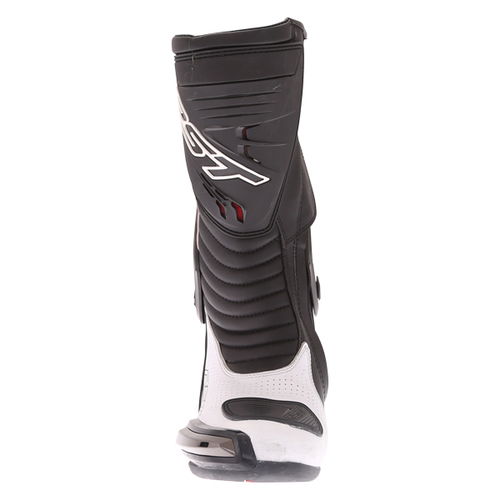 RST Tractech Evo III 2101 Black Flo Red Motorcycle Boots Front                                                                                                                                                                                                 