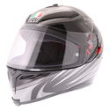 K5-S Hurricane 2 Helmet Black Silver