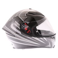 K5-S Hurricane 2 Helmet Black Silver