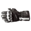 RST Pilot CE Mens Black White Motorcycle Gloves Back                                                                                                                                                                                                           