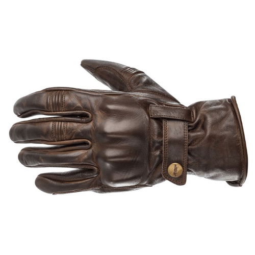 RST Roadster II CE Tobacco Brown Motorcycle Gloves Back                                                                                                                                                                                                        