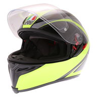 K5-S Typhoon Helmet Black Grey Fluo Yellow