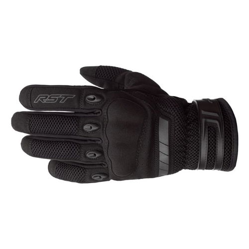 RST Ventilator-X CE Black Motorcycle Gloves Back                                                                                                                                                                                                               
