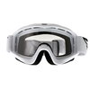 Fly Racing Focus White Goggles Front                                                                                                                                                                                                                           