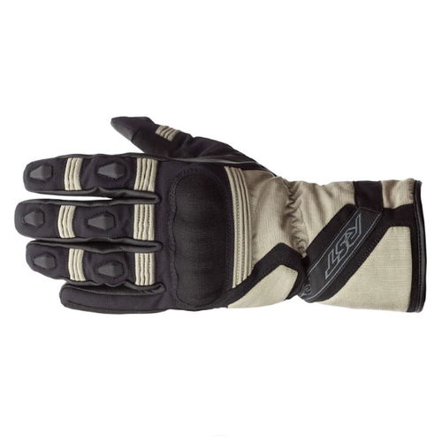 RST X-Raid CE Mens Magnesium Black Waterproof Motorcycle Gloves Back                                                                                                                                                                                           