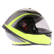 K5-S Typhoon Helmet Black Grey Fluo Yellow