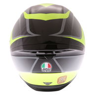 K5-S Typhoon Helmet Black Grey Fluo Yellow
