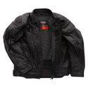 GT CE Mens Leather Jacket Black