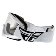 Racing Focus MX Goggles White
