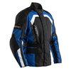 RST Alpha IV CE Black Blue Textile Motorcycle Jacket Front                                                                                                                                                                                                     
