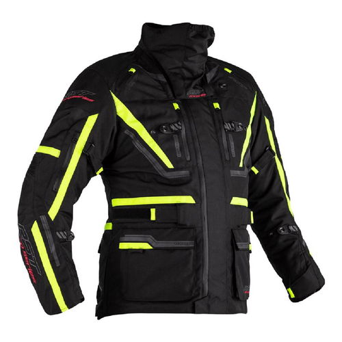 RST Paragon 6 CE Jacket Black Flo Yellow Size: Mens UK - 40