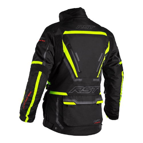 RST Paragon 6 CE Jacket Black Flo Yellow Size: Mens UK - 40