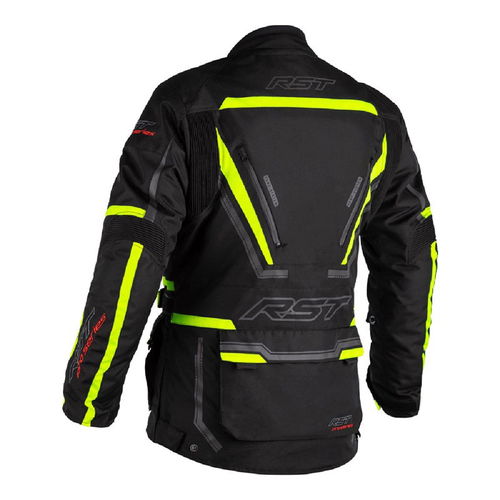 RST Paragon 6 CE Jacket Black Flo Yellow Size: Mens UK - 40