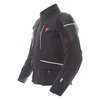 Dainese Cyclone D-Air Goretex Black White Waterproof Motorcycle Jacket Side                                                                                                                                                                                    
