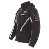 IXS Tundra Mens Goretex Black White Waterproof Textile Motorcycle Jacket Side                                                                                                                                                                                  