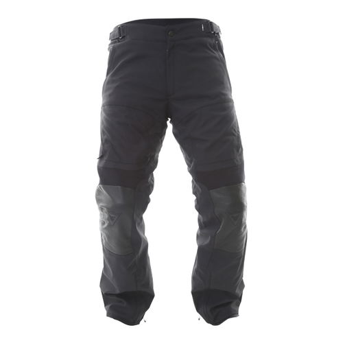 Dainese D-cyclone Mens Black Goretex Waterproof Textile Motorcycle Pants Front                                                                                                                                                                                 