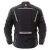 Richa Cyclone Mens Black GoreTex Waterproof Textile Motorcycle Jacket Back                                                                                                                                                                                     