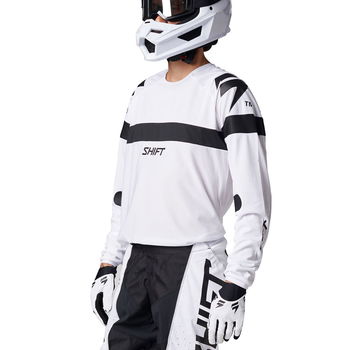 Shift White Label Void Jersey White Black Size: Mens UK - S