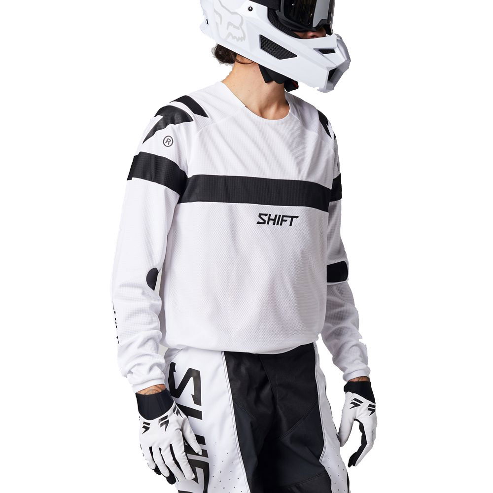 Shift White Label Void Jersey White Black Size: Mens UK - S