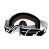 Fly Racing Focus White Goggles Back                                                                                                                                                                                                                            