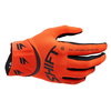 Shift White Label Bliss Youth Gloves Blood Orange Size: Mens UK - YS
