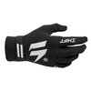Shift Black Label Invisible Gloves Black White Size: Mens UK - S