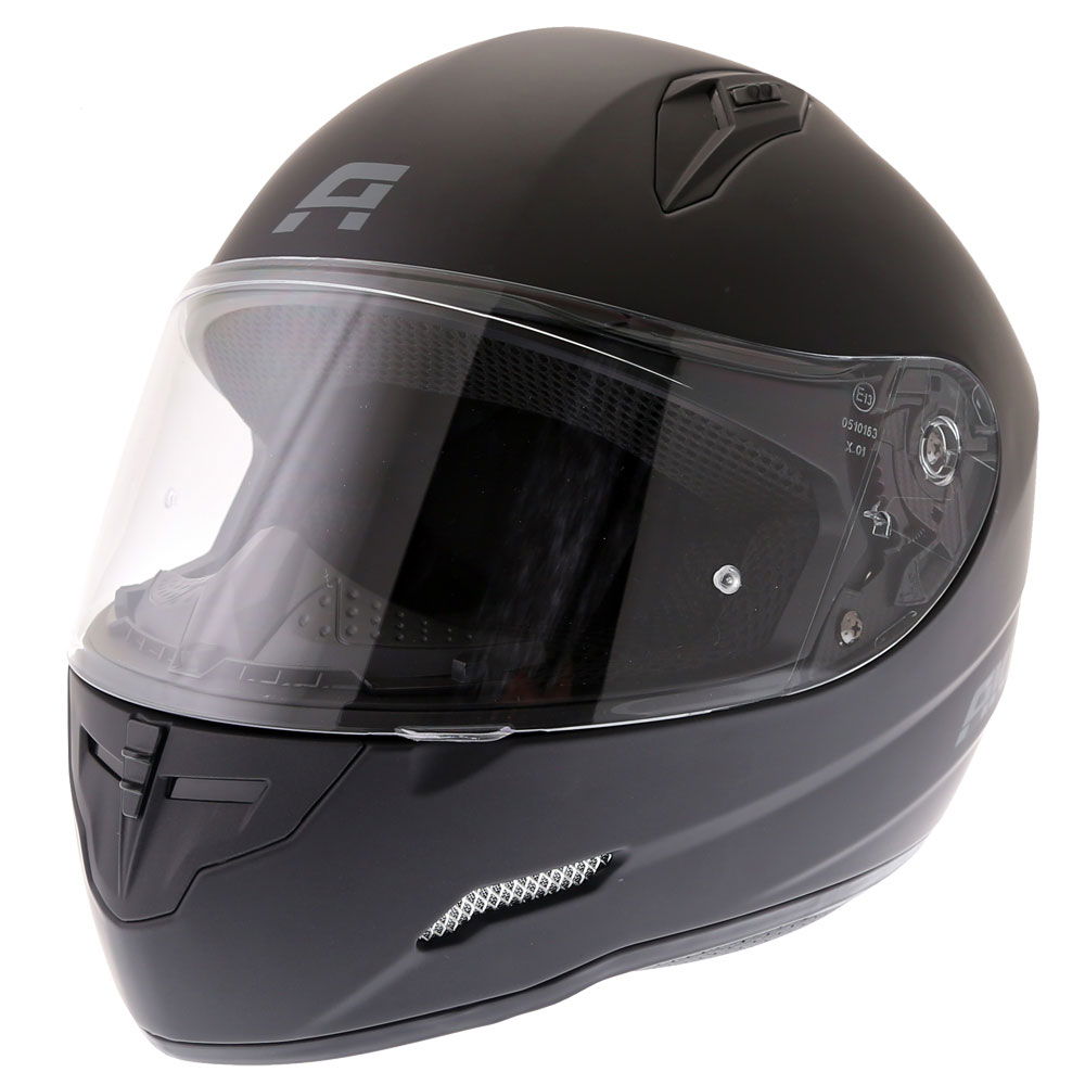 Akito Street Helmet Matt Black Size: XS
