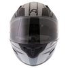 Akito Street Helmet Matt Black Gun Size: XS